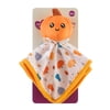Parent's Choice 12" x 12" Pumpkin Lovey Security Blanket, White