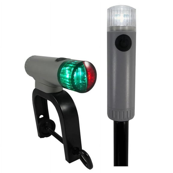Portable Clamp-On Navigation Light Combo