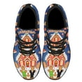thumbnail image 2 of Gingerbread Merry ChriStas Shoes Sneakers for Women Men Black Size 11.5, 2 of 7