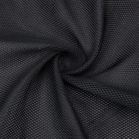 DIY 55x39 Inch Black Speaker Grill Cloth Speaker Fabric Cloth Stereo Grill Mesh Dustproof Polyester Speaker Grill Cloth Replacement for Speaker Repair KTV Boxes DIY