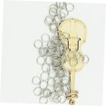 thumbnail image 2 of LOLIPPYY 500Pcs Metal Rings for Crafts Iron Material Assorted Colors Double Circle, 2 of 8