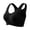 Black, variant on Posture Support Bras for Older Women Front Closure Crossback Wireless Bra Seamless Full Coverage Push Up Bralettes Corrector Correcting Bras Cross Back Plus Size No Underwire Bras