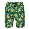 thumbnail image 4 of Kdxio Tropical Fruit Pattern Mens Casual Shorts - Drawstring Summer Beach Sports Shorts for Men, 4 of 9