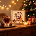 thumbnail image 6 of Christmas Diamond Art Kits for Adults 5D DIY Paint with Frame Holiday Decor Craft by OVFUIZ, 6 of 8