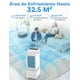 thumbnail image 5 of NOMEY 4 EN 1 Aire Acondicionado Portátil 12 L, Ventilador Enfriador de Aire 4 Modos, 4 Velocidades,90° Oscilación Auto, Control Remoto, Pantalla LED, Alerta sin Agua, Temporizador 12H, Para Hogar, 5 of 5