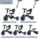 thumbnail image 2 of newyoo Bicicleta para niños pequeños, triciclos 4 en 1 para niños de 1,2,3 años, bicicleta de equilibrio, regalo de cumpleaños y juguete para niños y niñas, triciclo para niños con manija de dirección, 2 of 5