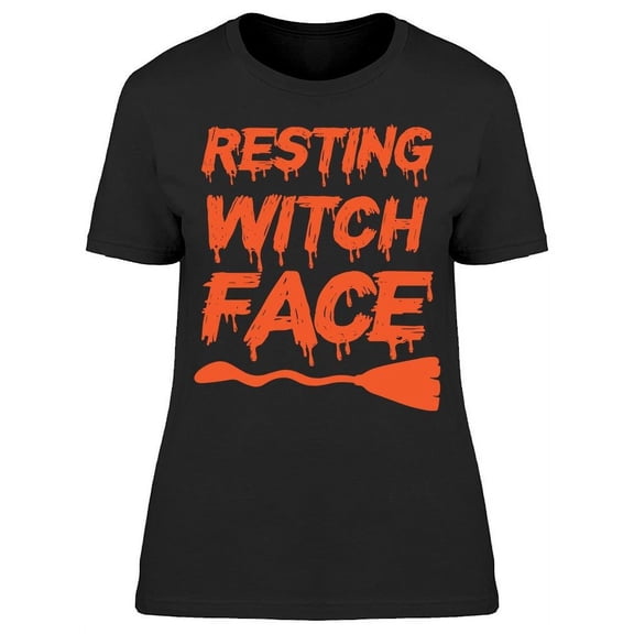 Resting Witch Face Paint Women's T-shirt