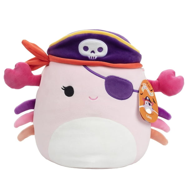 Peluche Squishmallows Cailey The Pirate Crab 25 cm para Halloween