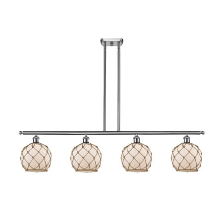 

Innovations Lighting 516-4I Farmhouse Rope Farmhouse Rope 4 Light 48 Wide Linear