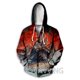 thumbnail image 3 of Nueva sudadera con capucha con cremallera y estampado 3D de Powerwolf para hombre, sudadera deportiva de estilo hip hop callejero para exteriores, abrigo informal con capucha para hombre, 3 of 5