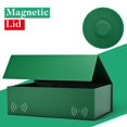 thumbnail image 4 of Cajas de regalo Lifelum Christmas Green con tapa magnética, paquete de 5, 4 of 7