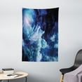 thumbnail image 1 of Space Tapestry, Nebula Gas Cloud on Celestial Sphere Universe Themed Infinity Design Galaxy Art Print, Wall Hanging for Bedroom Living Room Dorm Decor, 40W X 60L Inches, Dark Blue , by Ambesonne, 1 of 2