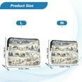 thumbnail image 4 of FORMRS 13"-13.3" Laptop Sleeve Protective Case Soft Carrying Quilted Computer Bag Cover, Snowy Mountains, 4 of 7