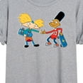 thumbnail image 3 of Hey Arnold! - Arnold and Gerald Skateboard - Women's Oversized T-Shirt, 3 of 5