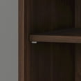 thumbnail image 4 of Studio C Tall 5 Shelf Bookcase in Black Walnut - Engineered Wood, 4 of 5