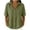 Army Green, variant on Women's Short Sleeve Summer Casual Rayon Linen Solid Lapel Button Snap V Neck Top