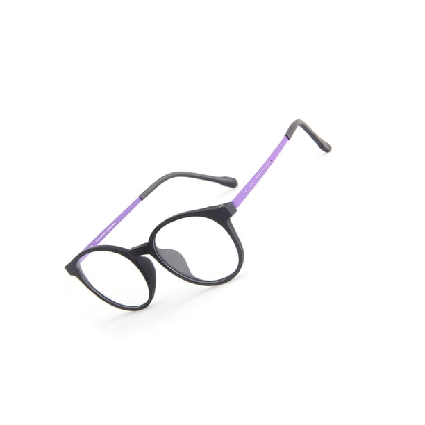 Minnieouse Montura de gafas de lectura a la moda monturas de gafas monturas de gafas ópticas montura redonda soporte de nariz integrado Type2 NO2