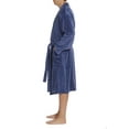 thumbnail image 2 of 46902-NVY-XL #FollowMe Plush Robe / Robes for Men, 2 of 2