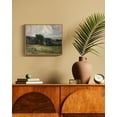 thumbnail image 3 of Drsoum Prairie Vintage Landscape Wall Art The Vast Grassland Prints Home Decor Modern Bathroom Office Decor - 8x10in Nature Framed, 3 of 6