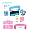thumbnail image 2 of Nintendo Switch Ensemble de Peau OLED et d'Accessoires - Étui de Protection Intégrale, Porte-Cartes de Jeu et Ensemble de Prises pour Pouce, Trousse de Décalcomanies Résistante aux Rayures pour Console Switch OLED, 2 of 7