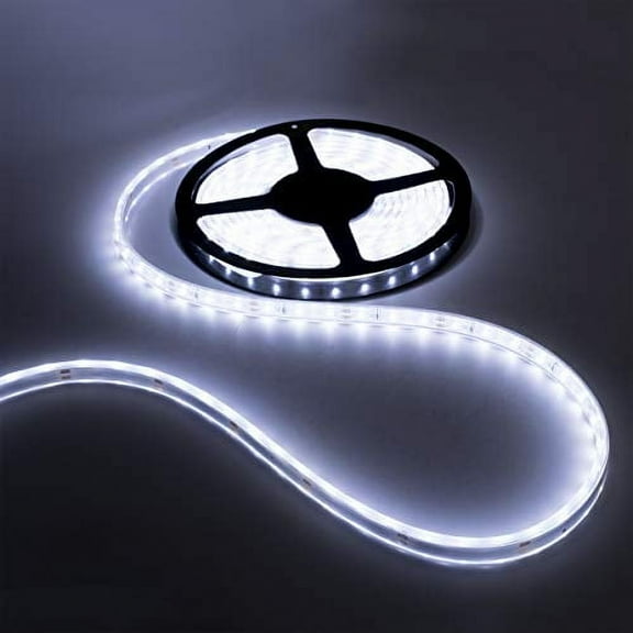 RecPro RV Camper Motorhome Travel Trailer 12' White LED Awning Party Light w/Mounting Channel & White PCB 12v Light