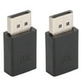 thumbnail image 2 of DP Mâle vers MINIDP Femelle Adaptateur, 2 Pcs DP Mâle vers Projecteur DP Adaptateur Displayport vers Mini Displayport K Adaptateur Intégration Transparente, 2 of 14
