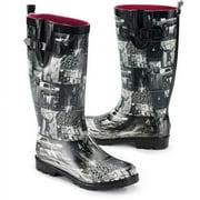 Women's NYC Buckle Rain Boots