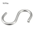 thumbnail image 3 of Unique Bargains S Hooks 1.97' Long Stainless Steel Hanger for Hanging Objects 16Pack, 3 of 5