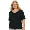 thumbnail image 2 of Jockey Women's Plus Size Everyday Essentials Cotton Crew Neck Sho, 2 of 3