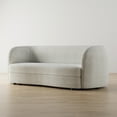thumbnail image 5 of Furniture of America Sonya Tuxedo Style Upholstered Boucle Fabric White Sofa, 5 of 12
