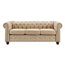 HomeFare Cream Living Room Sofa