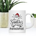 thumbnail image 2 of Koyal Wholesale Santa Claus Ceramic Coffee Mug, Santa's Favorite Photographer, 2 of 5
