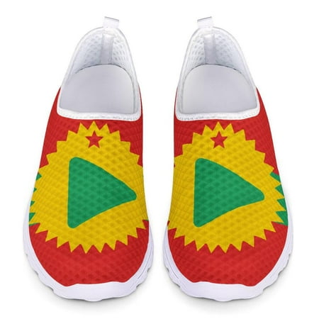 

Funny Flag of the Oromo People Print Mesh Shoes Romany Roma Travellers Women s Flats Shoes Slip On Casual Sneakers