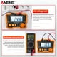 thumbnail image 4 of Probador de resistencia de aislamiento digital MH10 100-1000V Megger (naranja), 4 of 9