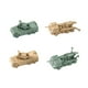 thumbnail image 1 of 4 Vehículos De Reconocimiento A Escala 1:144, Tanques En Miniatura Para Adultos Y Niños, 1 of 10