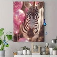 thumbnail image 4 of Qisvanset Zebra Balloon Party Canvas Print 12x16 Inch Nursery Decor, 4 of 8