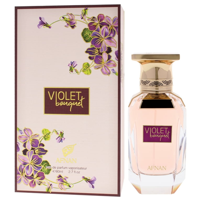 antianti 香水　elite of violet parfum 17ml Afnan Violet Bouquet Women Edp Spray, 2.7 oz, Oriental Floral