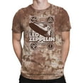 thumbnail image 2 of Led Zeppelin Men's Poster Tie Dye Short Sleeve T Shirt, 2 of 4