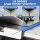 thumbnail image 5 of Soporte para Amoladora Angular para Corte de Azulejos A Bisel de 45°, Herramienta para Biselar Azulejos A 45°, Soporte para Amoladora Angular Tipo 100, 5 of 5