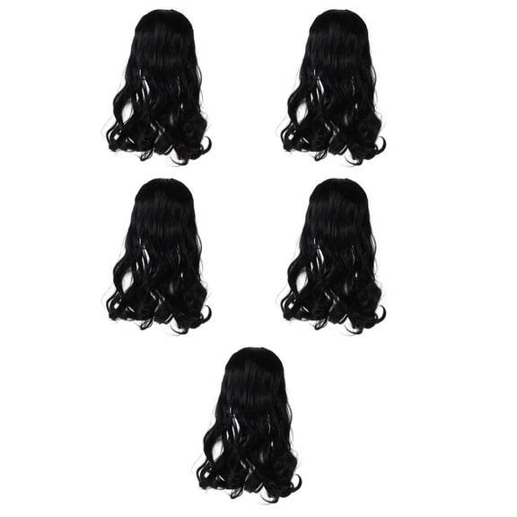 unbranded 5pcs Wavy Hairpiece Invisible Clip In Hair Extension Loose Hair Extensions for Women