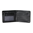 thumbnail image 3 of Zoo York Men's Faux Leather Bifold Wallet Black, One Size, 3 of 5