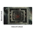 thumbnail image 3 of Oliegs Couverture Grande Tapis d'Entrée Antidérapant avec Effet de Déception Visuelle Adapté aux Zones à Fort Passage Utilisation Intérieure et Extérieure Durable et Facile à Nettoyer, 3 of 5