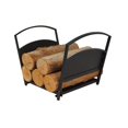 thumbnail image 1 of Support de Bûches de Cheminée Pliant, Étagère de Rangement pour Bois de Chauffage, Intérieur, Extérieur, Acier Robuste, 1 of 9