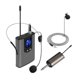 thumbnail image 4 of UHF Portable Wireless Headset/ Lavalier Lapel Microphone with Bodypack Transmitter and Receiver 1/4 Inch Output, for Live Performances, 4 of 5