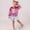 Multicolour3, variant on Liyamei Girls Sequin Color Block Jacket with Stand Collar for Party Sparkly Wear Size 4-5 Years