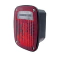 thumbnail image 2 of (2) Red Incandescent Truck Brake Stop Turn Tail Lights, 2 of 2