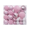 thumbnail image 3 of 46x Christmas Ball Ornaments ,Xmas Hanging Tree Pendants Decor Christmas Tree Ornaments ,Ball Baubles for Xmas Party Holiday Pink, 3 of 8