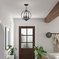 thumbnail image 3 of Livex Lighting Milania Convertible Ceiling Mount in Bronze, 3 of 13