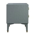thumbnail image 4 of TOV Furniture Divine Grey Nightstand with Brass Accents, 4 of 9