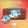 thumbnail image 4 of Étui de voyage Turtle Beach PlayTrek (Mario Bricks) - Nintendo Switch 2, Nintendo Switch, Nintendo Switch - Modèle OLED - Rangement, protection, support pour carte jeu, coque rigide, lenticulaire, 4 of 16